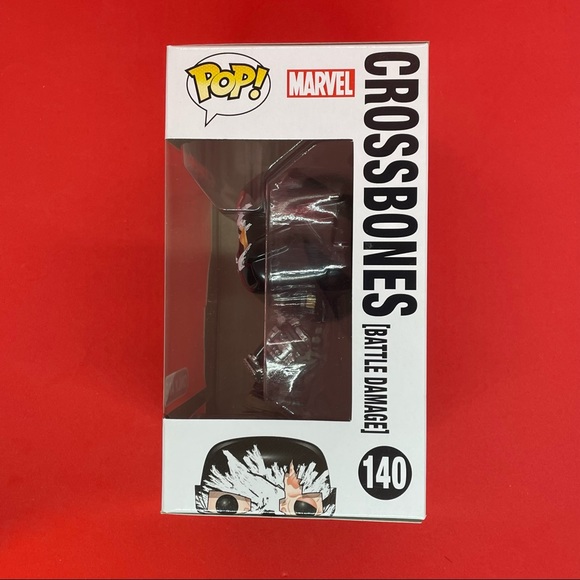 Funko POP MARVEL Captain America CROSSBONES Vinyl Figurine RETIRED VAULTED #140 - Picture 2 of 6